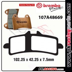 Plaquettes BREMBO Z03 107A48639 ( Compétition Endurance )