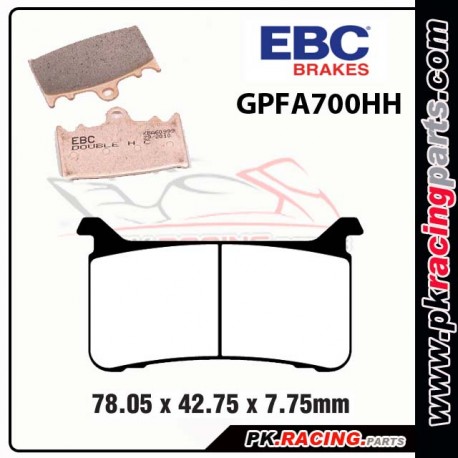 EBC EXTREME PRO GPFA RACING