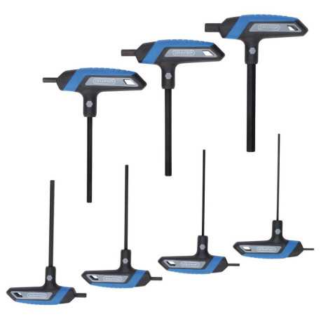 Jeu de clés hexagonales DRAPER TX-STAR® et métriques à poignée en T (14 pièces)