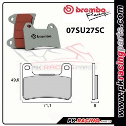 Plaquettes BREMBO 07SU27SC ( Route )