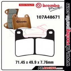 Plaquettes BREMBO Z03 107A48671 ( Compétition Endurance )