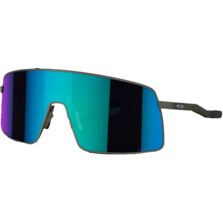 Lunettes de soleil OAKLEY Sutro TI - Satin Lead écran Prizm Sapphire