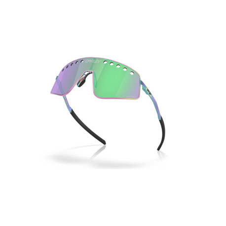 Lunettes de soleil OAKLEY Sutro TI Sweep - Polished Oil Slick écran Prizm Road Jade 