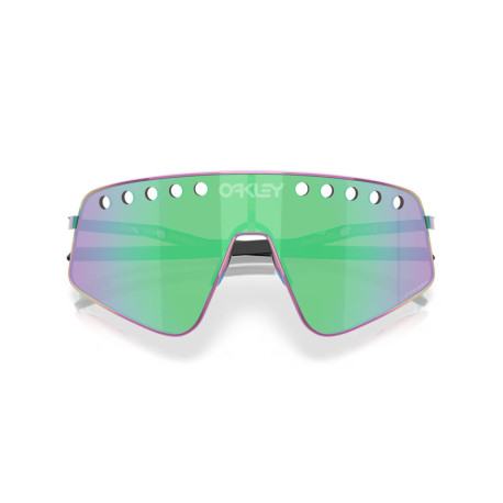 Lunettes de soleil OAKLEY Sutro TI Sweep - Polished Oil Slick écran Prizm Road Jade 