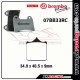 PLAQUETTES BREMBO 07BB33RC