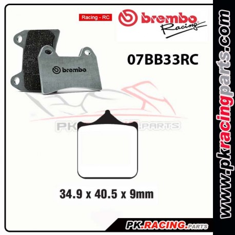 PLAQUETTES BREMBO 07BB33RC