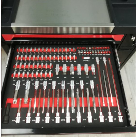 Servante '' Black édition perso '' 8 tiroirs + outils