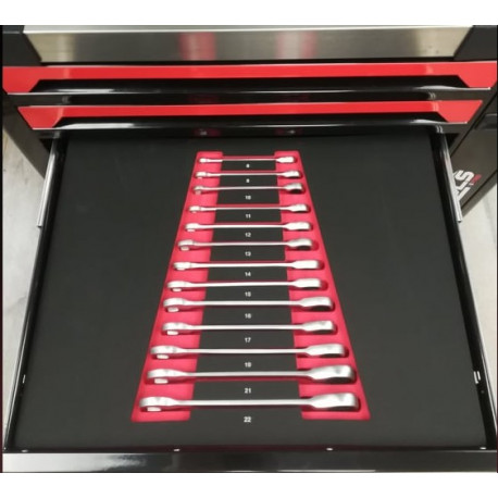 Servante '' Black édition perso '' 8 tiroirs + outils