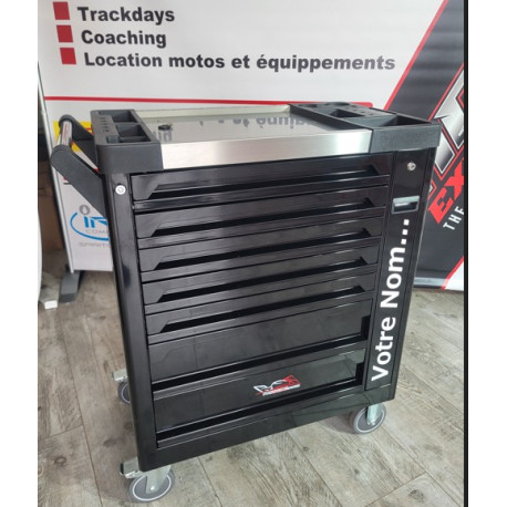 Servante '' Black édition perso '' 8 tiroirs + outils