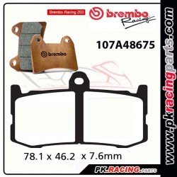 Plaquettes BREMBO Z03 107A48675 ( Compétition Endurance )