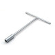 Clé en à douille en T BIHR 10mm chromé satiné