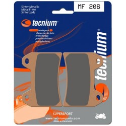 Plaquettes de frein TECNIUM ( BENDIX ) MF206