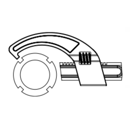 Clé à ergot réglable BUZZETTI Ø25-70mm