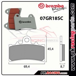 Plaquettes BREMBO 07GR18SC ( Route )