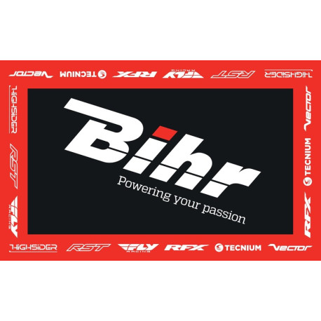 Tapis de paddock environnemental BIHR homologué FIM - 160x100cm