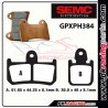 Plaquettes SEMC BREMBO GPXPH384 ( Compétiton)