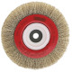 Brosse métallique DRAPER fils d'acier Ø150mm 