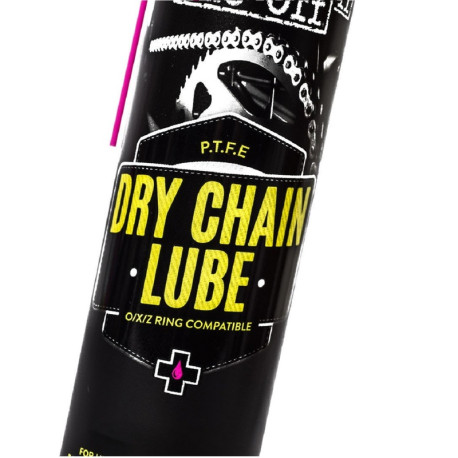 Lubrifiant chaîne MUC-OFF Dry Chain Lube 400ml