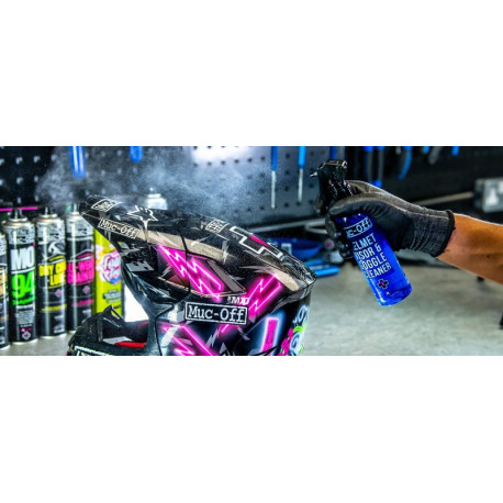 Spray nettoyant casque et écran MUC-OFF Helmet & Visor Cleaner 250ml