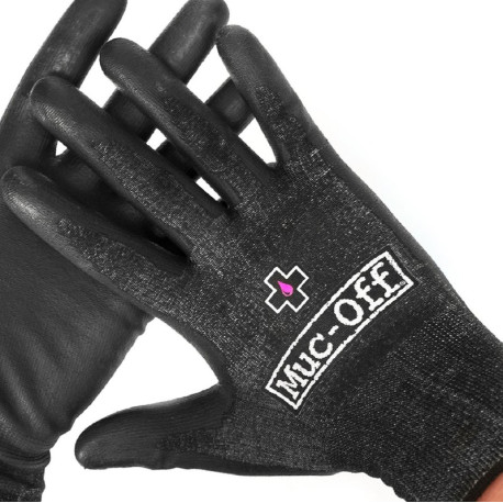 Gants d'atelier MUC-OFF noir taille L