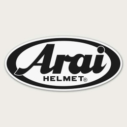 Autocollant ARAI 52x24cm - taille XL