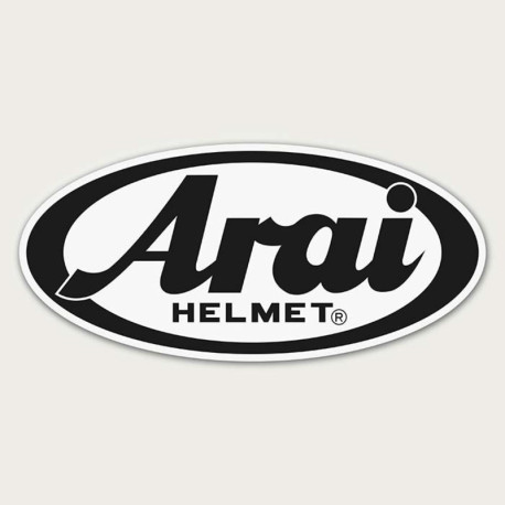 Autocollant ARAI 52x24cm - taille XL