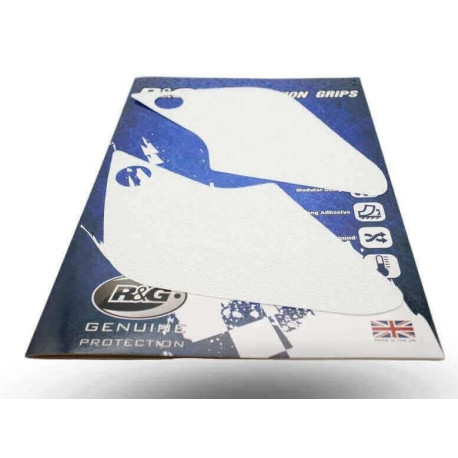 Kit grip de réservoir R&G RACING translucide (2 pièces) R7 