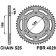 Couronne 48 PBR acier standard - 525