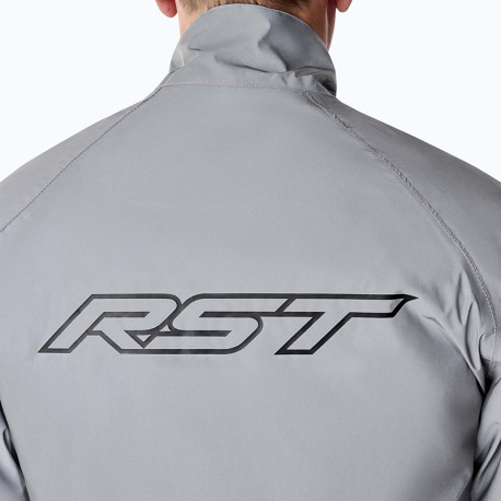 Veste de pluie réfléchissante RST Night Rider Waterproof - argent