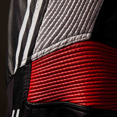 Combinaison RST Race Dept V4.2 D3O Airbag - noir/rouge/blanc