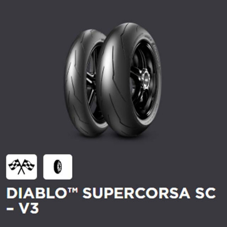 PIRELLI DIABLO SUPERCORSA V3 160/60 ZR 17 SC1
