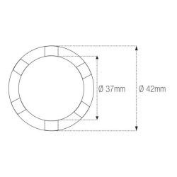 Douille à créneaux MOTION PRO Yamaha