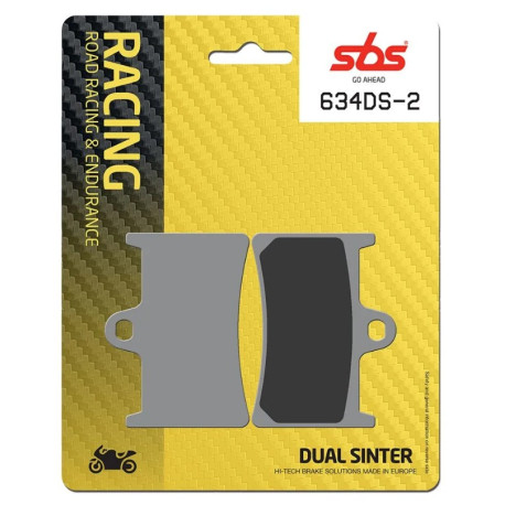 Plaquettes de freins SBS 634DS-2