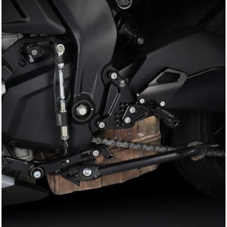 Commandes reculées Bonamici CF01 CF Moto 675 SR-R standard et inversées