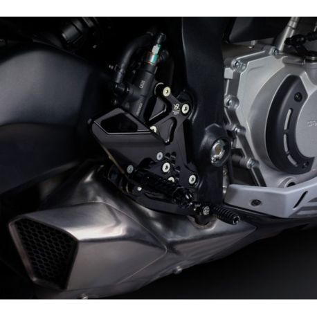 Commandes reculées Bonamici CF01 CF Moto 675 SR-R standard et inversées