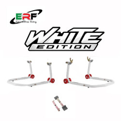 Pack Béquilles Moto White Edition – Série Limitée