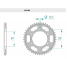 COURONNE ACIER ORIGINE 525