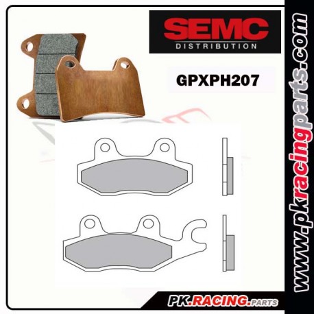 Plaquettes SEMC BREMBO GPXPH 207( Compétiton)