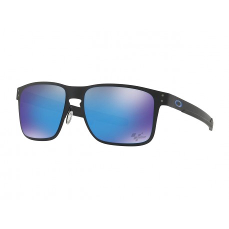 Lunette de soleil OAKLEY Holbrook Metal Moto GP Matte Black verres PRIZM Sapphire