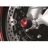 Protections fourche et bras oscillant (axe de roue) LIGHTECH rouge Yamaha T-Max 530