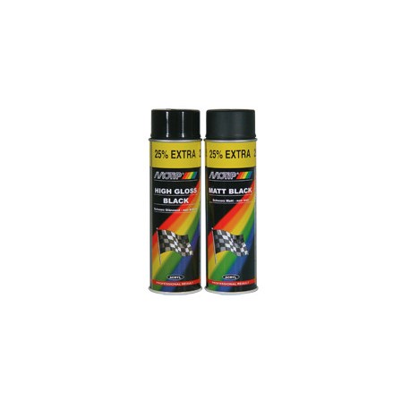 Peinture MOTIP noir satiné 500ml