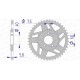 Couronne AFAM 44 dents alu pas 415 type 72103N KTM