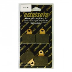 Plaquettes de freins route/ sport pour étriers ACCOSSATO ZX004