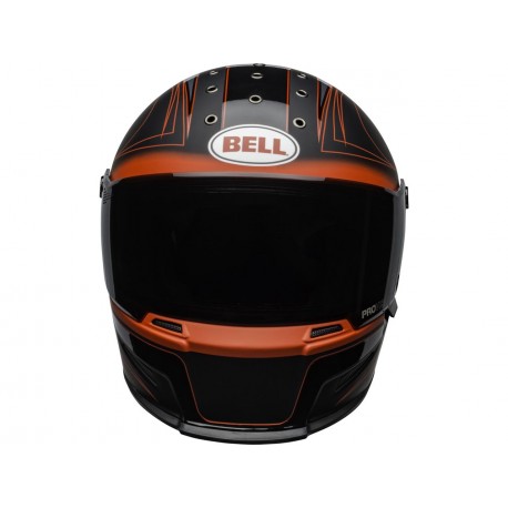 Casque BELL Eliminator Hart Luck Matte/Gloss Black/Red/White taille M/L