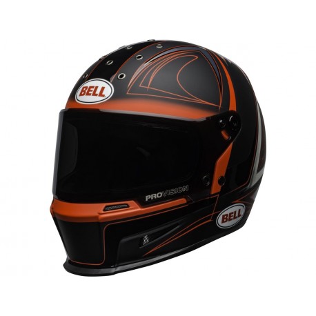 Casque BELL Eliminator Hart Luck Matte/Gloss Black/Red/White taille M