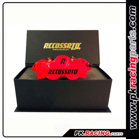 Paire d'étriers ACCOSSATO entraxe 108 couleur+ Durites offertes