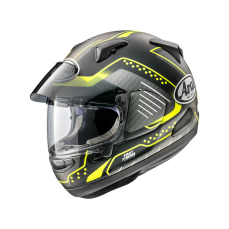 Casque ARAI QV-PRO Drone Fluor Yellow taille XL