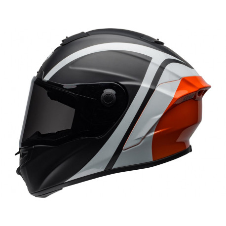 Casque BELL Star DLX Mips Tantrum Matte/Gloss White/Black/Orange Size L