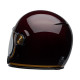 Casque BELL Bullitt Carbon Transcend Gloss Candy Red/Gold taille XXL