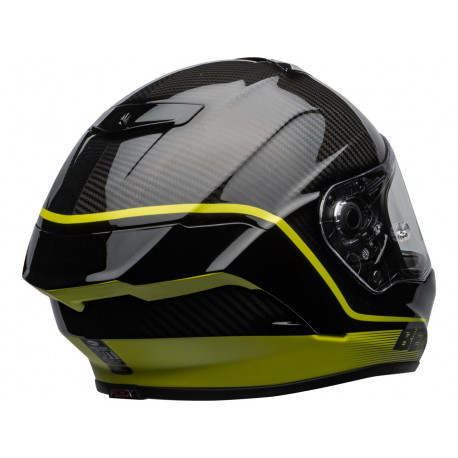 Casque BELL Race Star Flex DLX Velocity Matte/Gloss Black/Hi Viz taille S